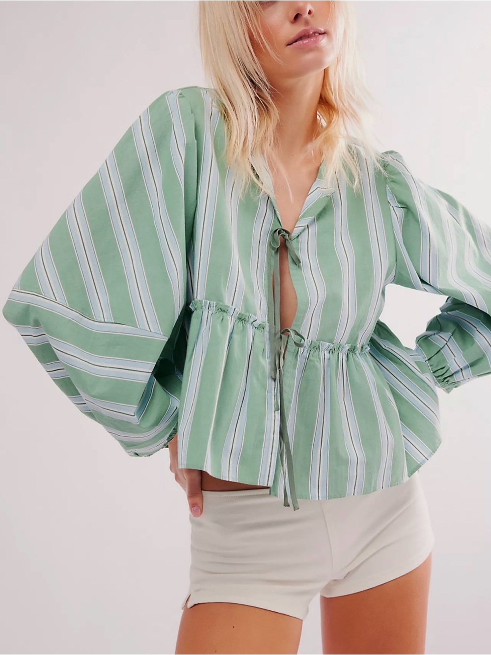 Free People Brunch Babe Top